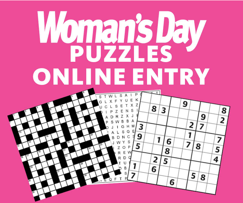 Woman’s Day Puzzles Online Entry Coupons