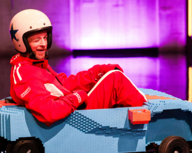 Hamish Blake Takes TV WEEK on a fun tour of the set of LEGO Masters Australia