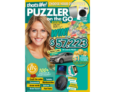 that’s life! Puzzler On The Go Issue 184